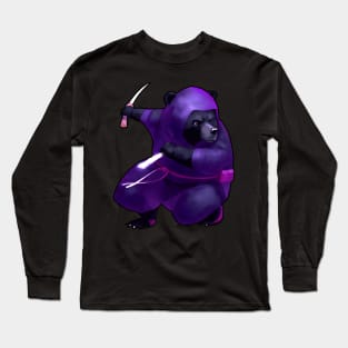 Ninja Bear Long Sleeve T-Shirt